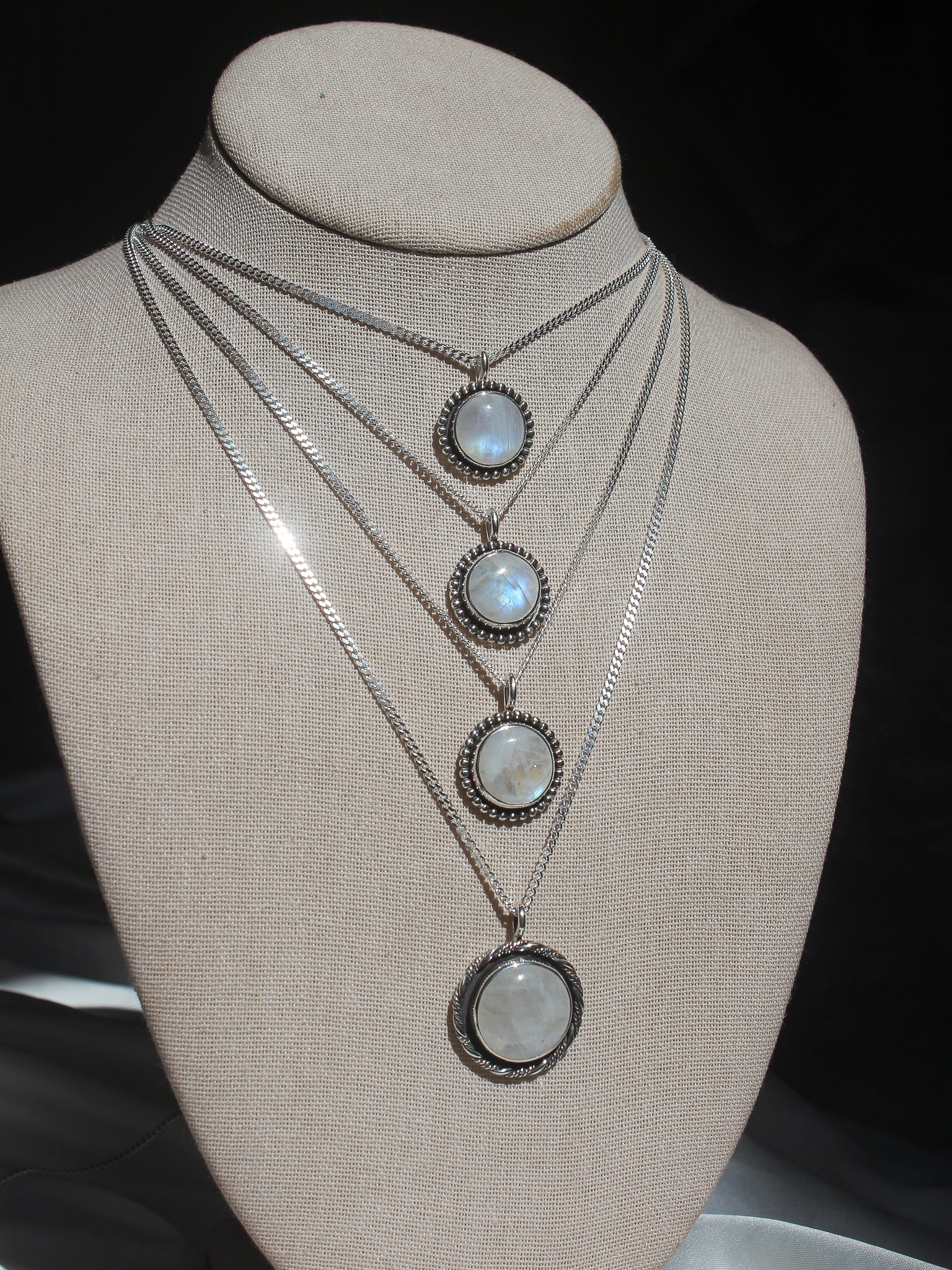 Moonstone Necklaces