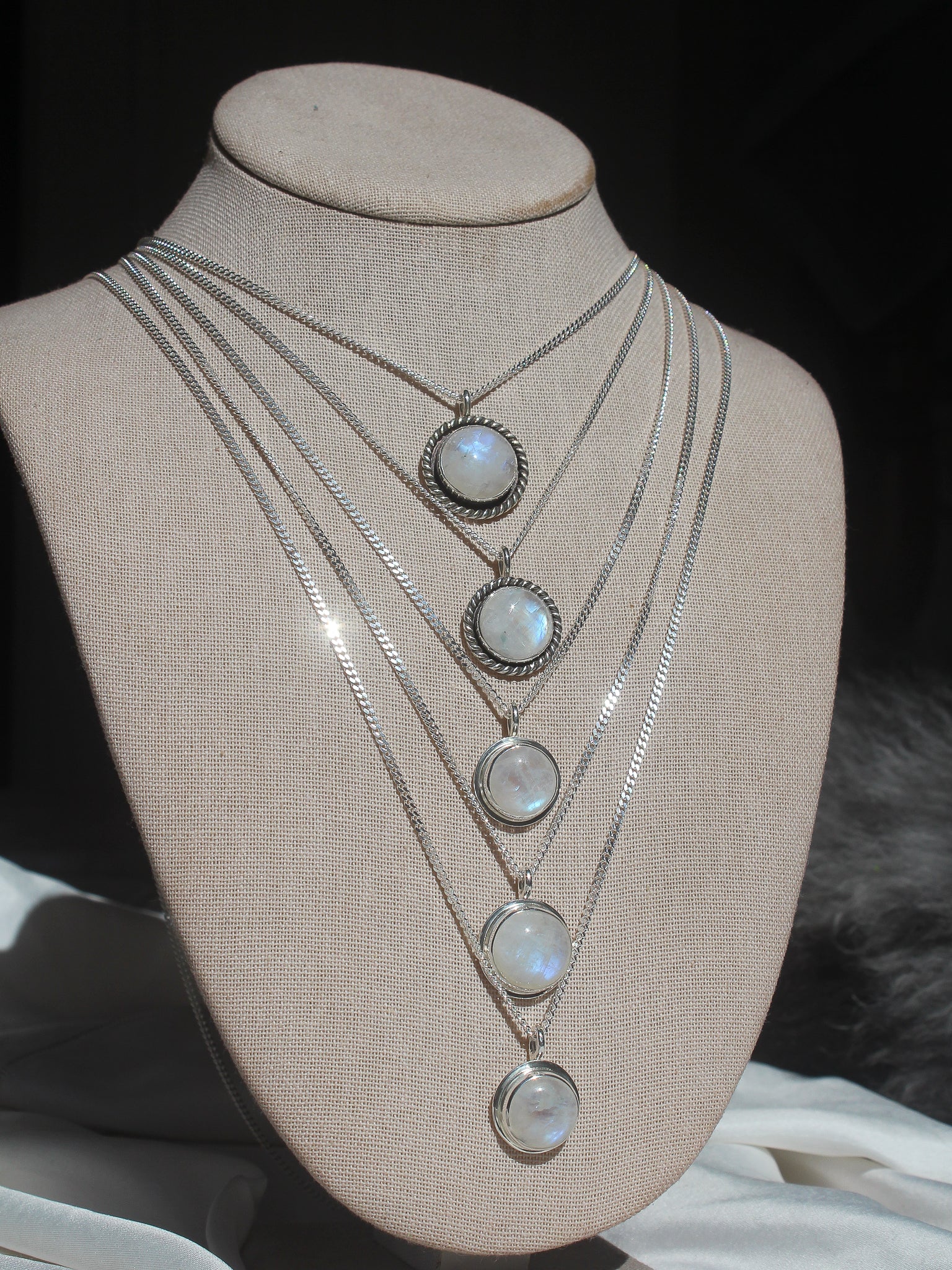 Moonstone Necklaces