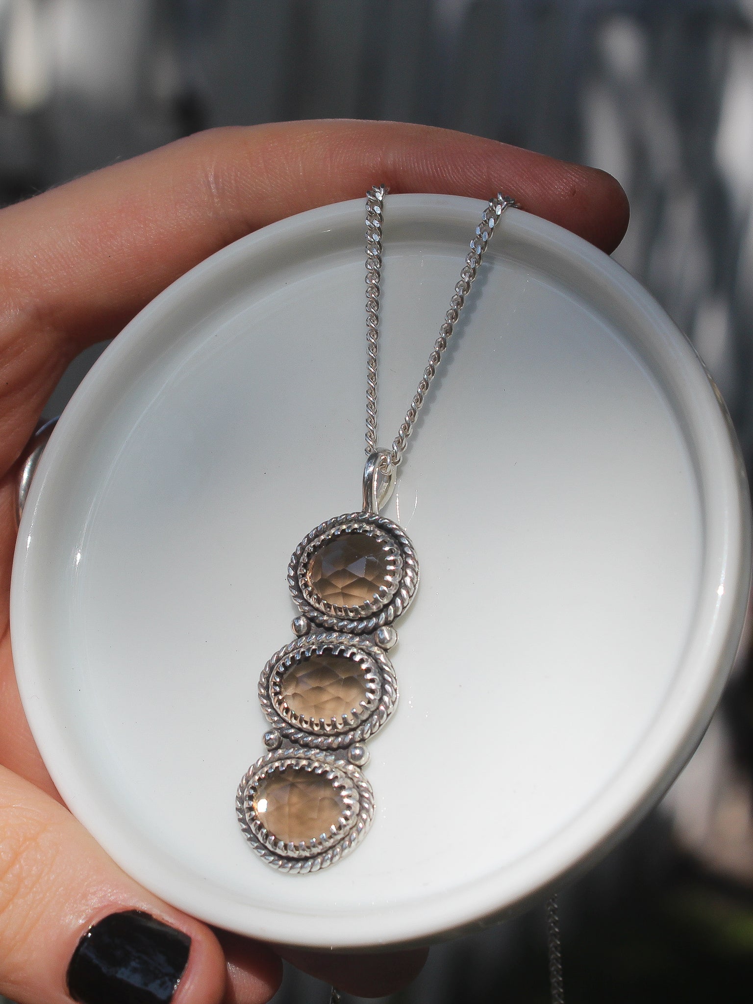 Smoky Quartz Necklace